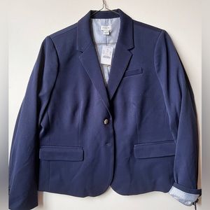 Navy J Crew women’s blazer Size 18